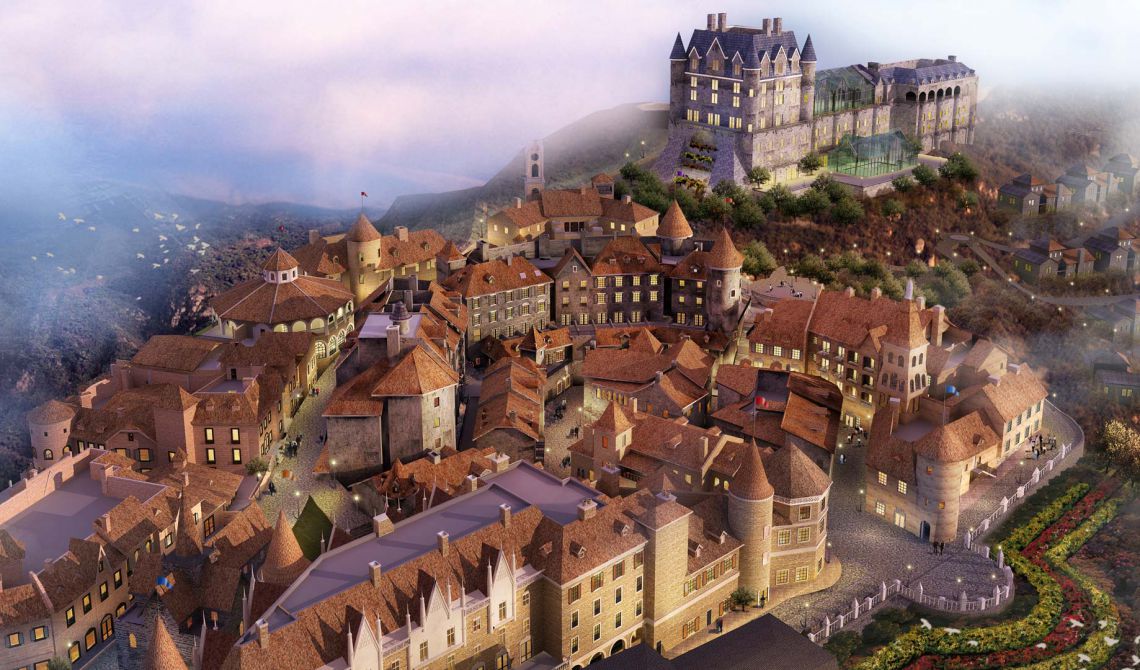 Ba Na Hills in Da Nang, Vietnam